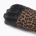 Дамски скиорски ръкавици Reusch Beatrix R-Tex XT черно/кафяво leopard 4