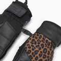 Дамски скиорски ръкавици Reusch Beatrix R-Tex XT черно/кафяво leopard 5