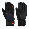 Скиорски ръкавици Reusch Louis R-Tex XT black/dress blue/fluo red