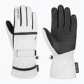 Дамски скиорски ръкавици Reusch Alison Gore-Tex white/black