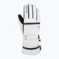 Дамски скиорски ръкавици Reusch Alison Gore-Tex white/black 3