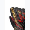 Вратарски ръкавици Reusch Attrakt Solid black/gold/fiery red 5