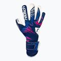 Вратарски ръкавици Reusch AttraStrapless black/bachelor buttonkt RE:GRIP blue/pink/white 2