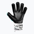 Детски вратарски ръкавици Reusch Attrakt Gold NC Junior white/silver/black 3