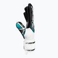 Детски вратарски ръкавици Reusch Attrakt Gold NC Junior white/silver/black 4