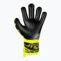 Детски вратарски ръкавици Reusch Attrakt Freegel Silver Junior safety yellow/silver/black 3