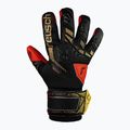 Детски вратарски ръкавици Reusch Attrakt Freegel Silver Junior black/gold/fiery red 2