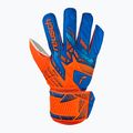 Детски вратарски ръкавици Reusch Attrakt Solid Junior shocking orange/blue 2