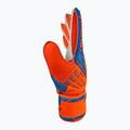 Детски вратарски ръкавици Reusch Attrakt Solid Junior shocking orange/blue 4
