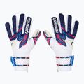 Детски вратарски ръкавици Reusch Attrakt RE:GRIP NC Junior blue/pink/white 2