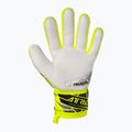 Детски вратарски ръкавици Reusch Attrakt Grip Junior safety жълто/сребърно 3