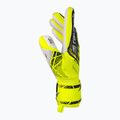 Детски вратарски ръкавици Reusch Attrakt Grip Junior safety жълто/сребърно 4