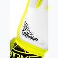 Детски вратарски ръкавици Reusch Attrakt Grip Junior safety жълто/сребърно 7