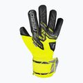 Детски вратарски ръкавици Reusch Attrakt Gold X NC Junior safety yellow/silver/black 2
