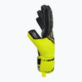 Детски вратарски ръкавици Reusch Attrakt Gold X NC Junior safety yellow/silver/black 4