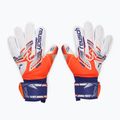 Вратарски ръкавици Reusch Attrakt Silver shocking orange/energize blue 2
