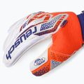 Вратарски ръкавици Reusch Attrakt Silver shocking orange/energize blue 4