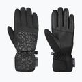 Дамски скиорски ръкавици Reusch Keira R-Tex XT black/black leopard