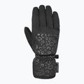 Дамски скиорски ръкавици Reusch Keira R-Tex XT black/black leopard 3