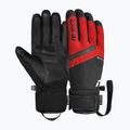 Мъжки скиорски ръкавици Reusch Booster Gore-Tex black/tango red 2