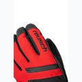 Мъжки скиорски ръкавици Reusch Booster Gore-Tex black/tango red 5