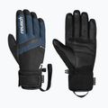Мъжки скиорски ръкавици Reusch Booster Gore-Tex black/dress blue