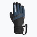 Мъжки скиорски ръкавици Reusch Booster Gore-Tex black/dress blue 3