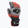 Мъжки скиорски ръкавици Reusch Worldcup Warrior GS black/silver/fluo red 3