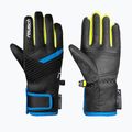 Детски скиорски ръкавици Reusch Dan R-Tex XT Junior blck/bril blu/safety yell
