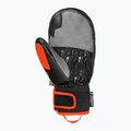 Детски скиорски ръкавици Reusch Worldcup Warrior GS Mitten black/silver/fluo red 3