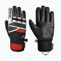 Мъжки скиорски ръкавици Reusch Thunder R-Tex XT black/white/fire red