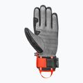 Мъжки скиорски ръкавици Reusch Alpine Master black/silver/fluo red 4