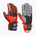 Мъжки скиорски ръкавици Reusch Ultra black/fluo red