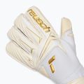 Вратарски ръкавици Reusch Attrakt AB1 Duo white/gold 4