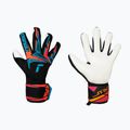 Вратарски ръкавици Reusch Attrakt Freegel Advance black/aqua blue/shocking orange