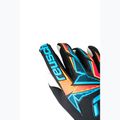 Вратарски ръкавици Reusch Attrakt Freegel Advance black/aqua blue/shocking orange 6