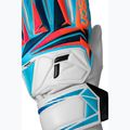 Детски вратарски ръкавици Reusch Attrakt Starter Solid Junior white/light blue 6