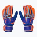 Детски вратарски ръкавици Reusch Attrakt Solid Junior sharp blue/shocking orange 2