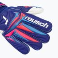 Детски вратарски ръкавици Reusch Attrakt Grip Junior sharp blue/white/shocking orange 4
