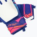 Детски вратарски ръкавици Reusch Attrakt Grip Junior sharp blue/white/shocking orange 6