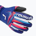 Детски вратарски ръкавици Reusch Attrakt Infinity Evolution NC Junior sharp blue/shocking orange/black 4