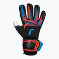 Вратарски ръкавици Reusch Attrakt Advance black/aqua blue/shocking orange 2