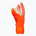 Детски вратарски ръкавици Reusch Attrakt Solid Finger Support Junior shocking orange/blue 4