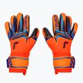 Детски вратарски ръкавици Reusch Attrakt Infinity Evolution NC Junior shocking orange/blue/black 2