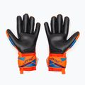 Детски вратарски ръкавици Reusch Attrakt Infinity Evolution NC Junior shocking orange/blue/black 3
