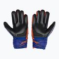 Детски вратарски ръкавици Reusch Attrakt Infinity Finger Support Junior sharp blue/shocking orange/black 3