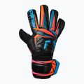 Вратарски ръкавици Reusch Attrakt Solid black/aqua blue/shocking orange 2