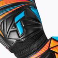 Вратарски ръкавици Reusch Attrakt Solid black/aqua blue/shocking orange 5