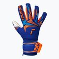 Детски вратарски ръкавици Reusch Attrakt Freegel Advance Junior sharp blue/shocking orange 2