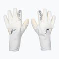 Вратарски ръкавици Reusch Attrakt Gold X Strapless white/silver 2